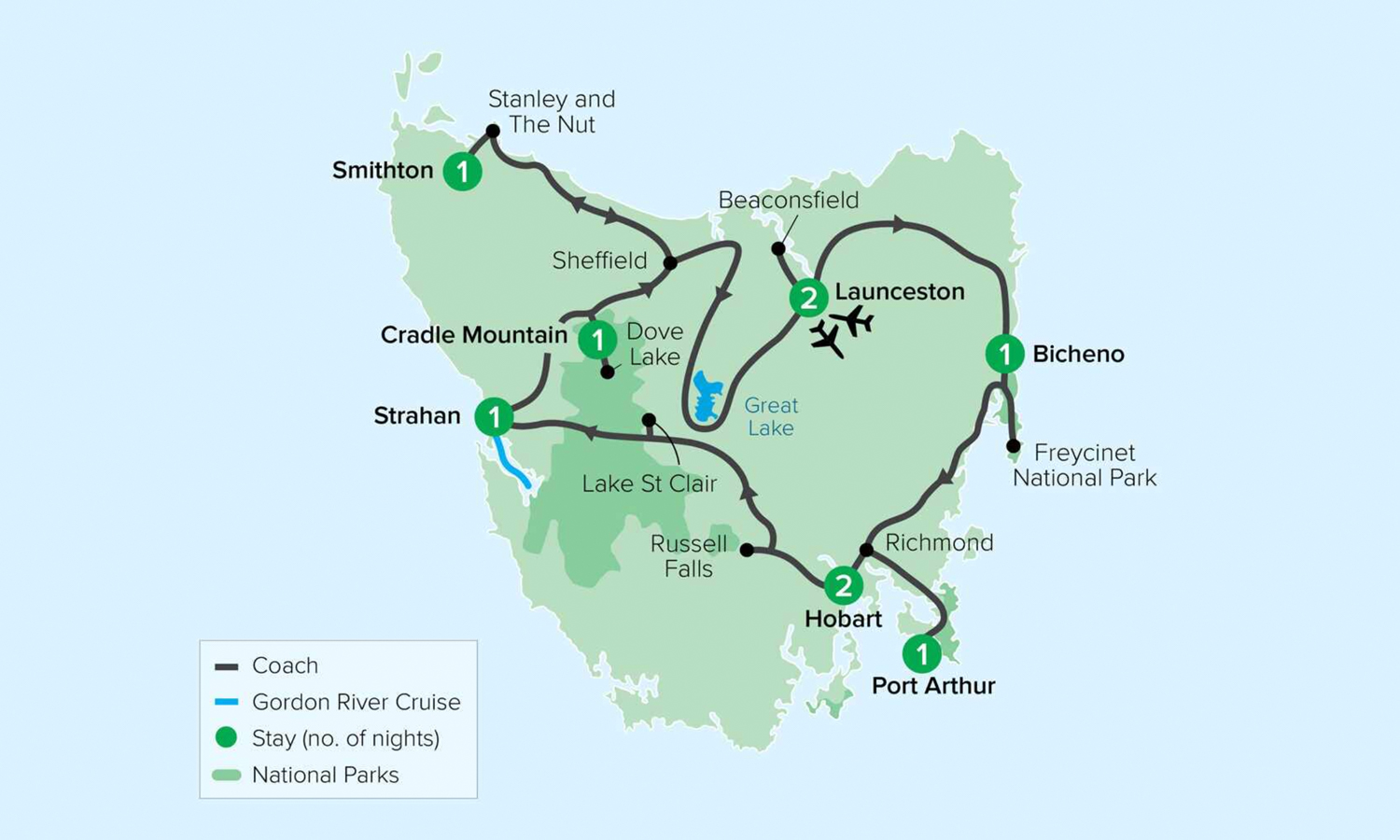 Travel Marvel 10-day Grand Tasman tour